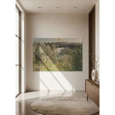 "Le Pont d'Argenteuil", reproduction sur toile tendue