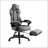 Gaming Racing Style Fully Reclining Executive Office Chair With Footrest, Ergonomic Support And Comfort For Long Sessions