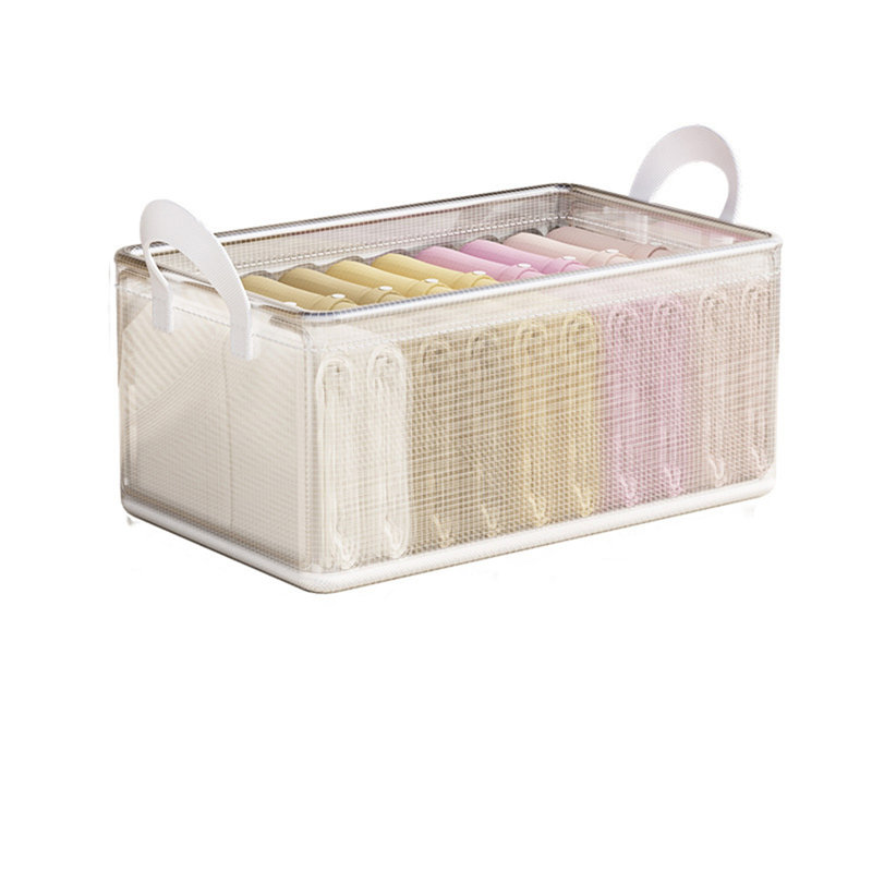 Boîte de rangement pliable en tissu imperméable avec poignées, B