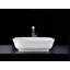 Amiata 60 Rounded Rectangle 23-5/8" Vessel Lavatory Sink in Volcanic Limestone without Internal Overflow-67462102