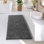 Tapis pour salle de bain en chenille ultra absorbant Kalyce