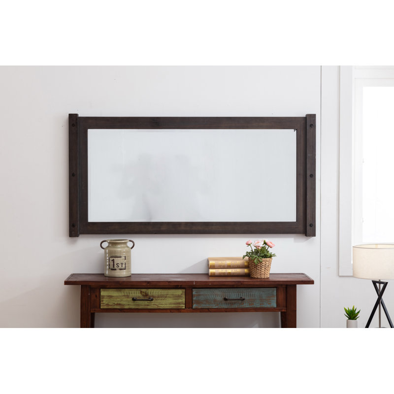 Madee Wood Flat Mirror