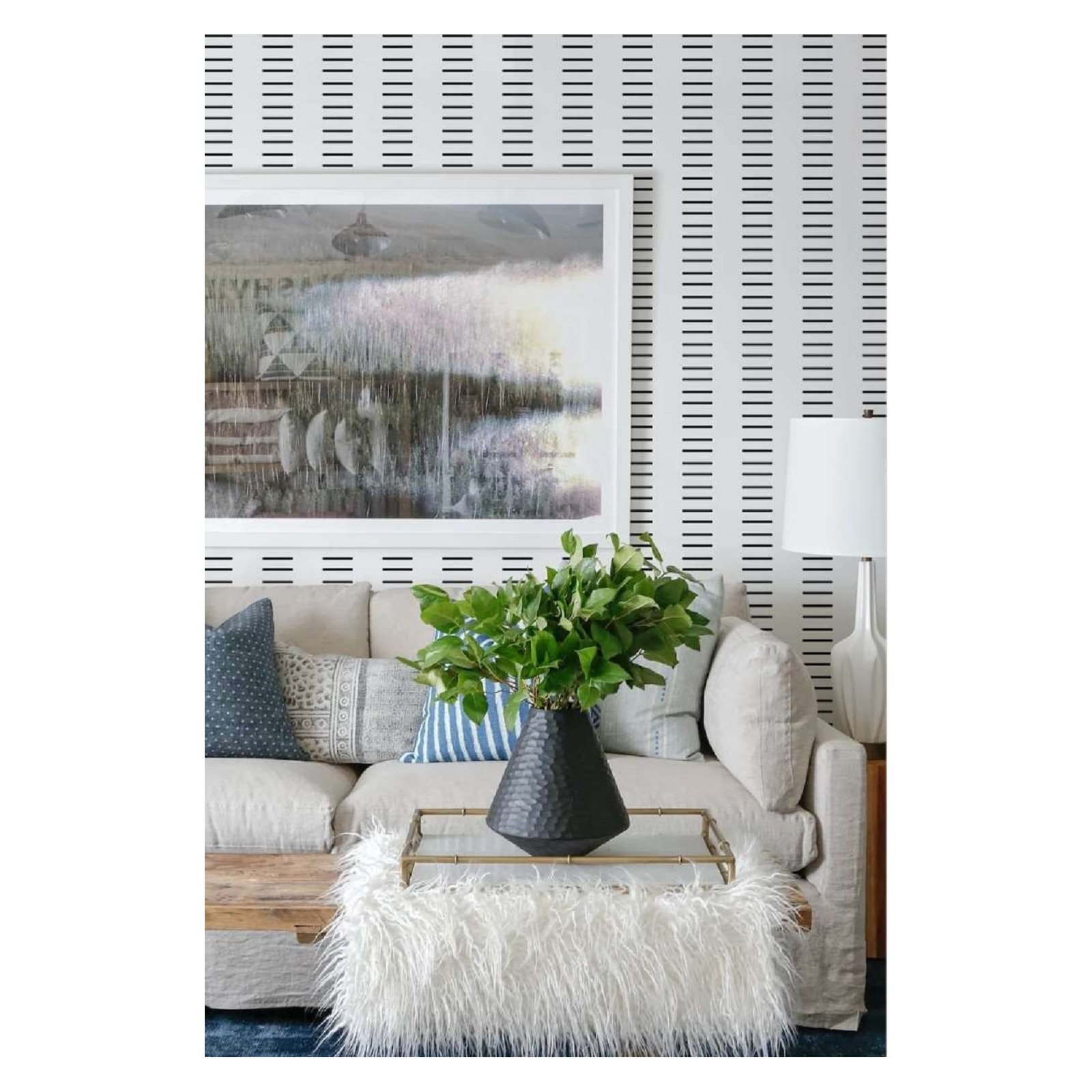 Mrs Paranjape Papers Dashing Peel & Stick Wallpaper Roll, Jet Black, Non-pasted