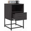 Angeliese 36cm W Steel Bedside Table-934719164