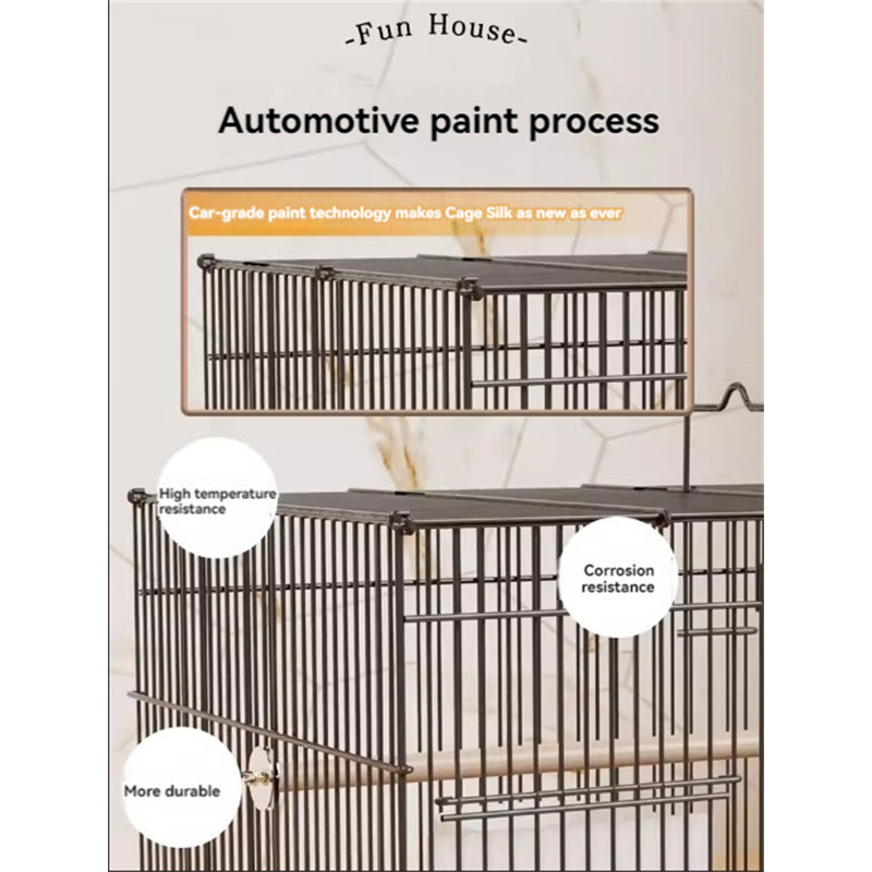 Cage à oiseaux Gerdina, H 13 po x l 19 po x P 12 po