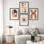 "Boho Moon Phases And Mountain Illustration Relax", 4 pièces-101520119-101520121