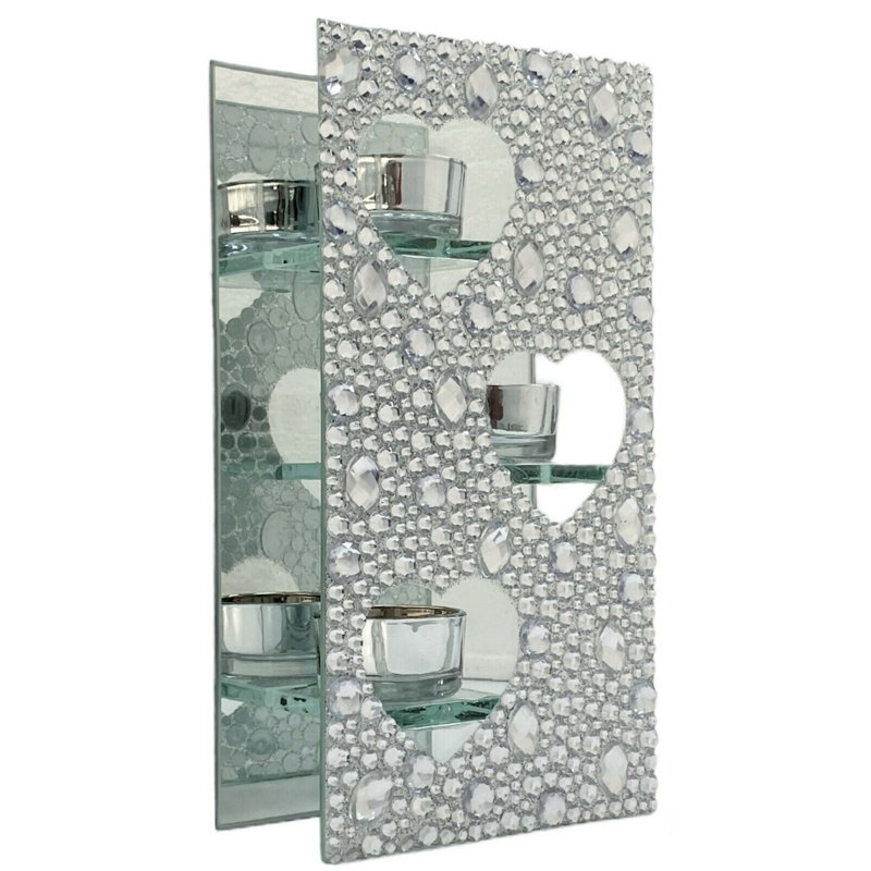 Glass Tabletop Tealight Holder