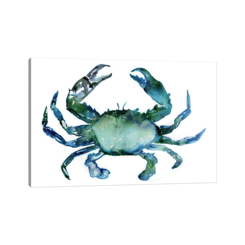 Crab by Edward Selkirk - Wrapped Canvas Painting, 152.5 cm H x 101.5 cm W
