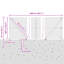 Galvanised Steel Border Fencing-1130120975-1130120444