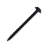 #8 x 2 in. Black Square Round Washer Head Coarse Thread Self-Tapping