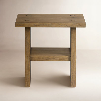 22" Oak End Table