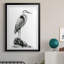 Shoreline Heron In B&W I - reproduction de cadre photo-60284138-60284143