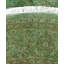 Tapis vert en laine noué à la main Copes 6 pi 9 po x 6 pi 9 po Copes