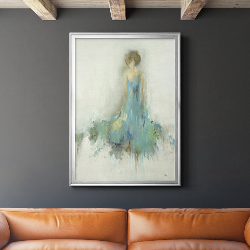 Reflection on You - impression d'un seul cadre photo, Encadrement argenté, H 36,5 po x l 26,5 po x P 1,25 po