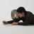 Bruce LED Table Lamp with Cement Base and Textured Glass Dome