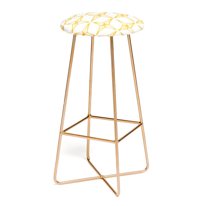 Tabouret de bar Gabriela Fuente Gold, Or