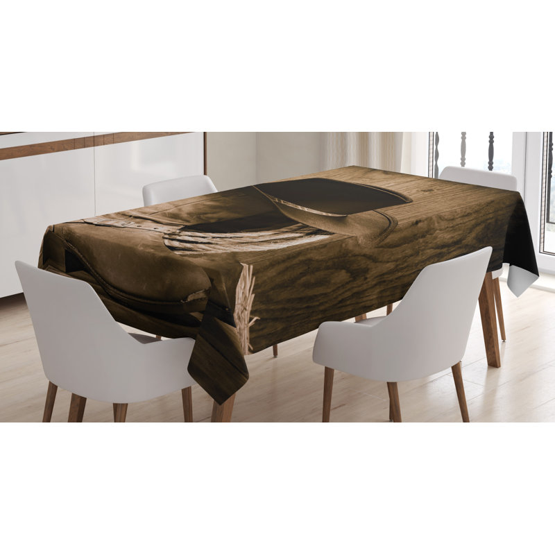 Western Tablecloth, 84" L x 60" W