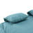 Elora Modern Minimalist Olefin Outdoor Bean Bag Daybed-1109021540