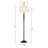Gimbya 3 Piece Table And Floor Lamp Set - 58‚Äù Standing Up Floor Lamp & 25.5‚Äù Table Lamps, Black Vintage Accent Lighting for Bedroom Bedside, Living Room Nightstand, Desk Reading & Home Decor