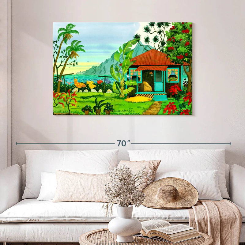 Gillard Island Getaway Home, H 30 po x l 45 po