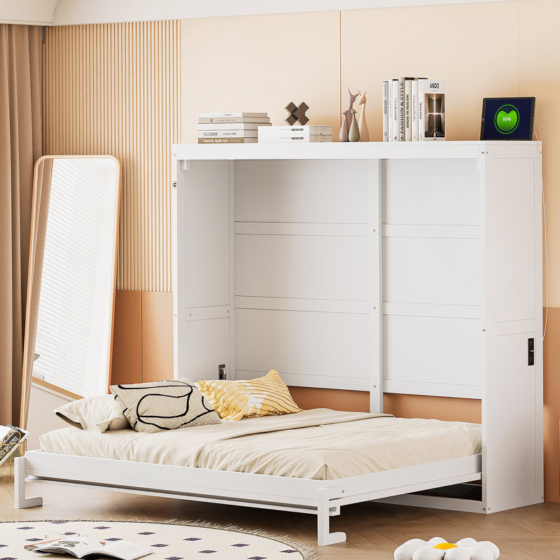 Lit escamotable Woden, White