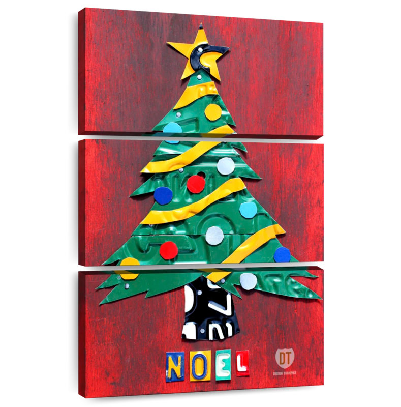 Plaque pour arbre de Noël Lelend Noel