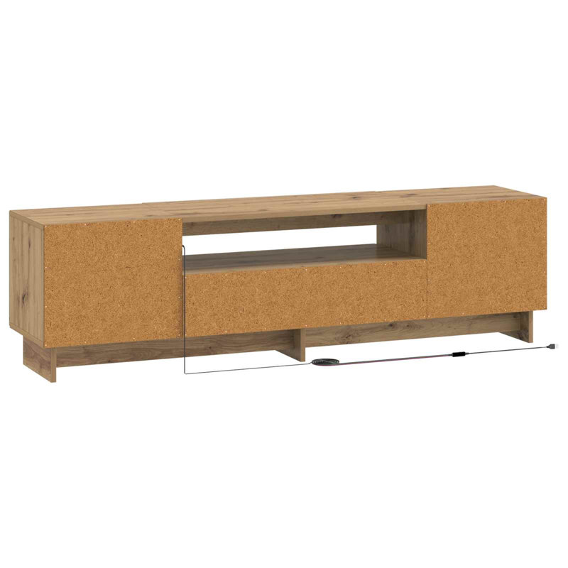 TV Stand for TVs up to 65", Artisan Oak