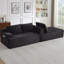 Canapé modulaire en L avec siège profond, sans assemblage requis, canapé modulaire pour salon, chambre à coucher, appartement-1802906082-1802906108
