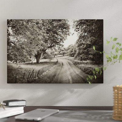 «Country Roads» par Janel Pahl, reproduction d'art sur toile tendue