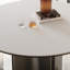 Light luxury and simple round dining table-122928240