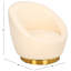 Fauteuil demi-tonneau pivotant de 32 cm Teston-180680854-182708470