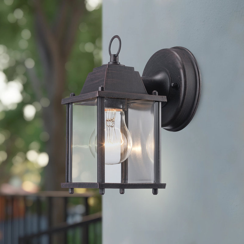 Aluminum Wall Light, Rust