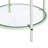 Muamir Glass Top End Table