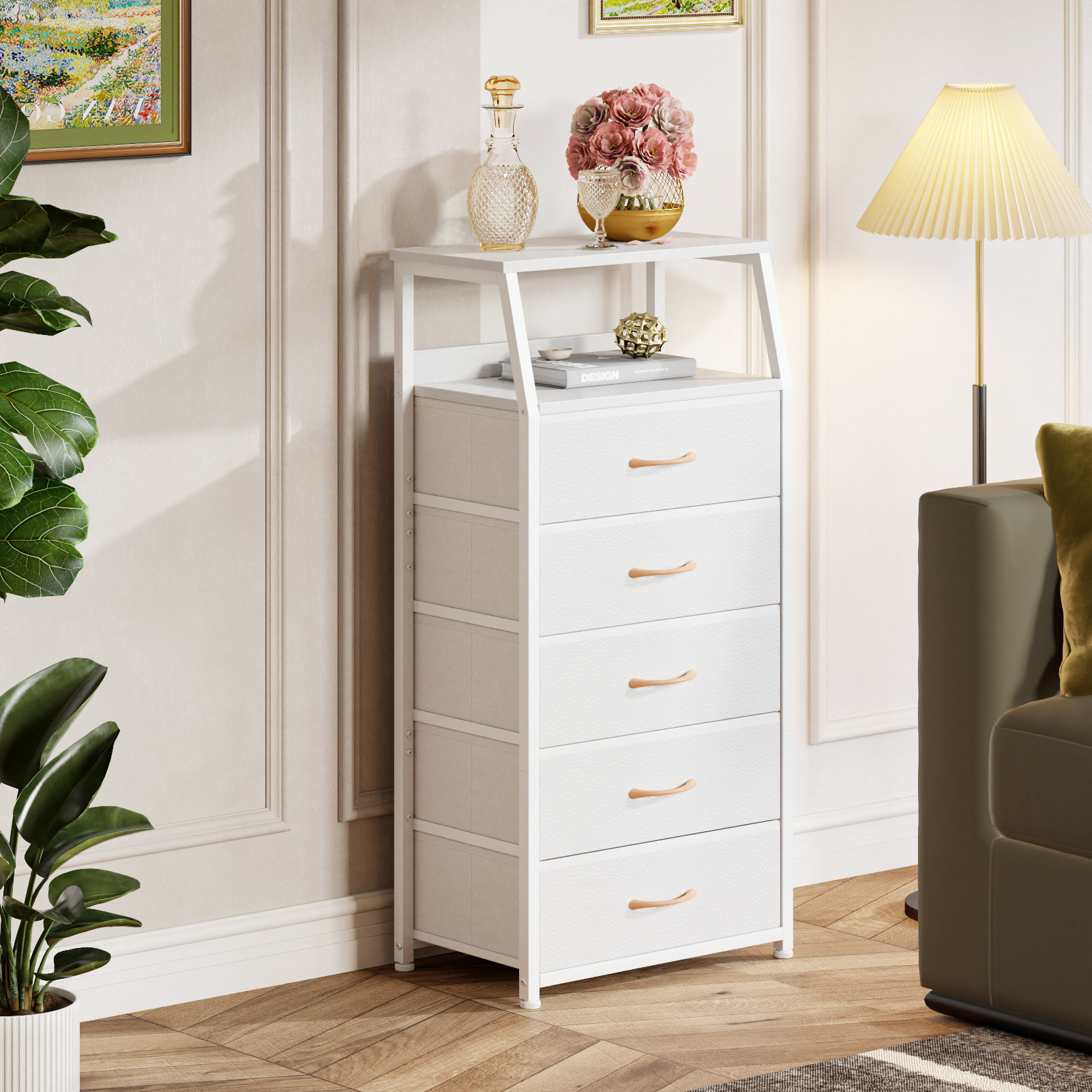 Furco 5 Drawer Dresser Wayfair