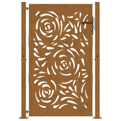  Garden Gate Steel Flame Design