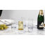 Ensemble de flûtes à champagne martelées 4 pièces 12 oz Gursharon-1112439499