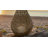 Oasis Golden Tear-Drop Cande Lantern, 13.75"