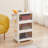 Aarn Plastic with Lids 3 Tier, 3 Pieces Stackable for Storage, with Lids