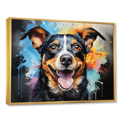 " Popart Rat Terrier Rascal I "
