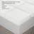 Plymouth Home Pillow Top King Mattress Topper - Plush and Supportive Baffle Box Down and Duck Featherbed with 4-Inch Gusset and Cotton Cover-19700019