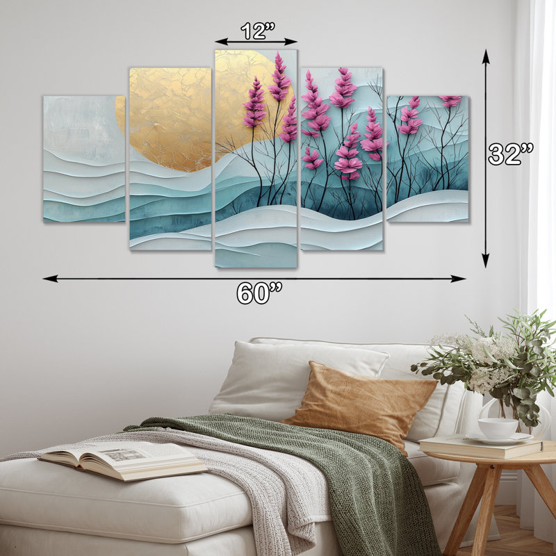 Gosling - décoration murale fleurs sauvages - Art mural traditionnel