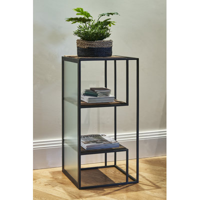 40cm W Solid Wood Shelving Unit