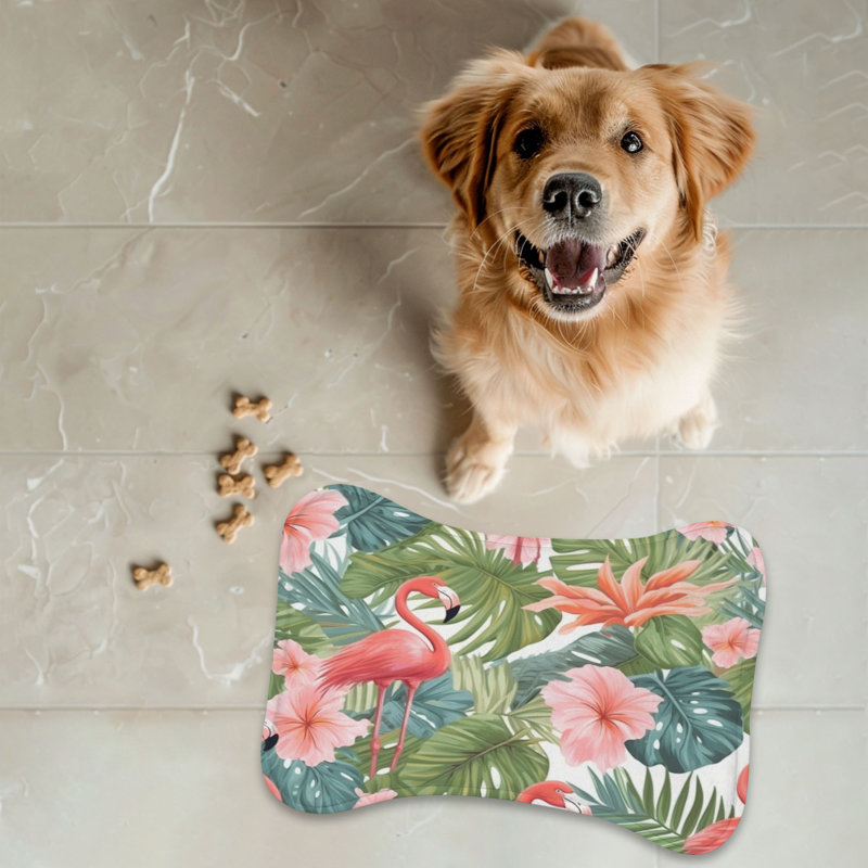 Tapis d'alimentation Flamingo Fables - 1 pièce