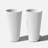 Demi 26.25" H Plastic-Stone Indoor / Outdoor Planter-97572985-97572984