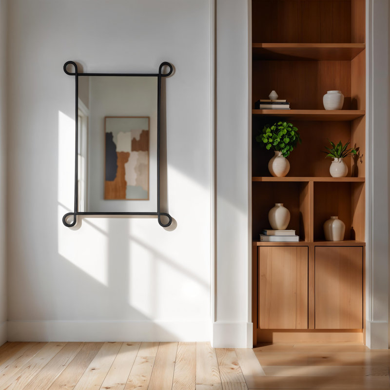 Poppi Rectangle Metal Mirror
