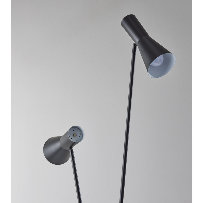 Bond 72.5'' Black Task Floor Lamp