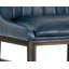 Halden Upholstered Stool with Metal Frame-477245750-529050667