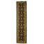 Tapis unique en brun de 2 pi 8 po x 10 pi 5 po