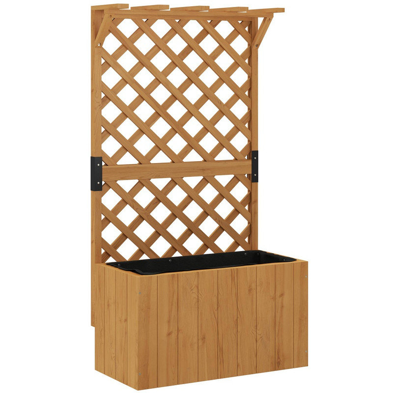 Wood Raised Garden Bed