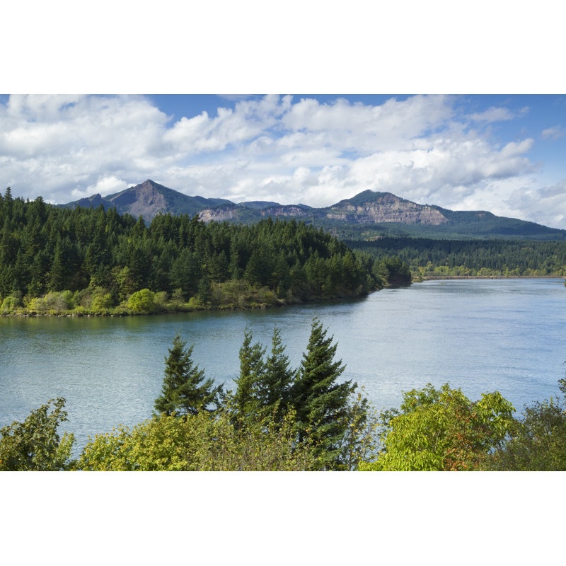 Eastview Columbia River Gorge - Wrapped Canvas Print, 30cm H x 46cm W x 3.8cm D
